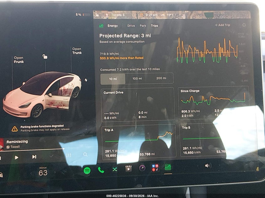 TESLA MODEL 3 2019 VIN 5YJ3E1EA8KF484350