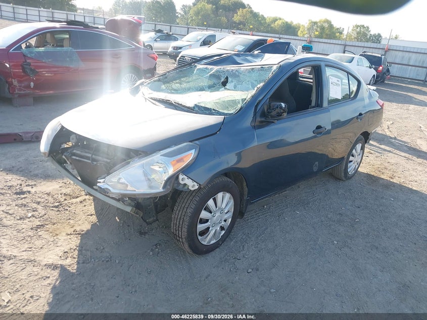 Vin: 3n1cn7apxgl876108, lot: 46725827, nissan versa 1.6 s+ 20162