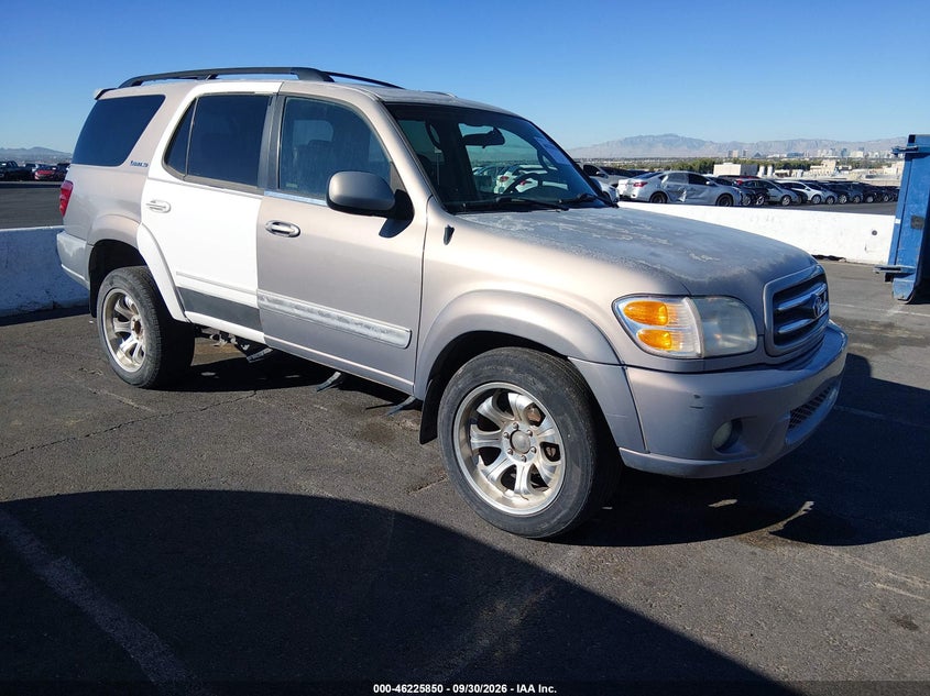 TOYOTA SEQUOIA 2001 VIN 5TDBT48A61S004413