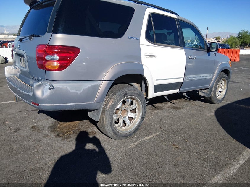 TOYOTA SEQUOIA 2001 VIN 5TDBT48A61S004413