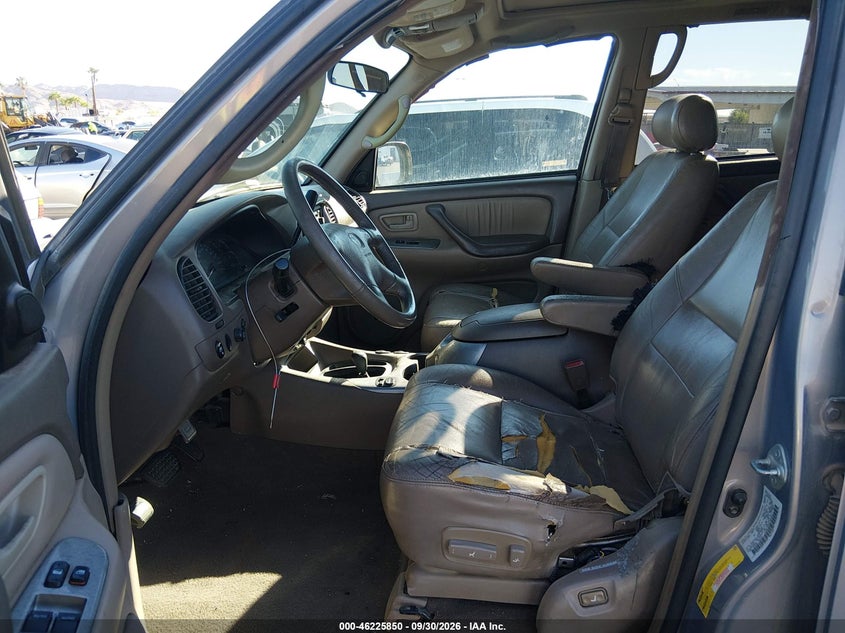 TOYOTA SEQUOIA 2001 VIN 5TDBT48A61S004413