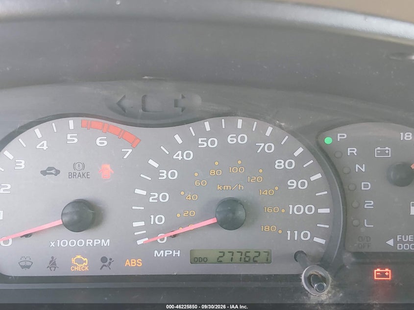 TOYOTA SEQUOIA 2001 VIN 5TDBT48A61S004413