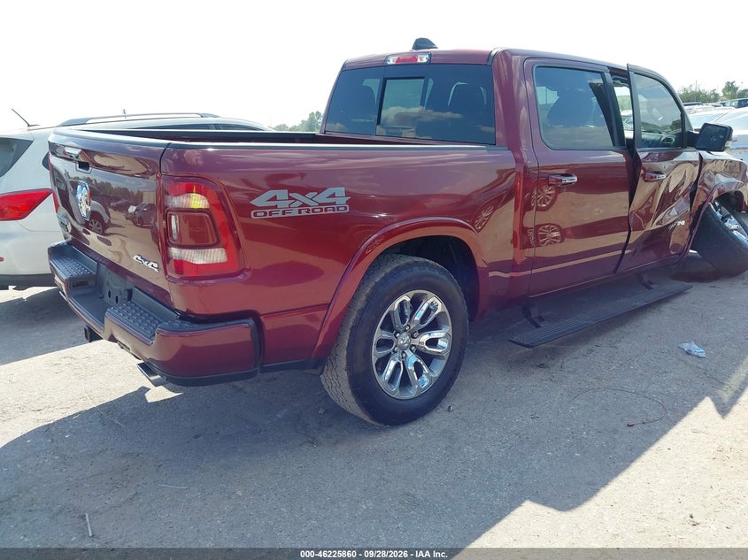 Vin: 1c6srfjt3nn101075, lot: 46725848, ram 1500 laramie  4x4 5'7 box 20224
