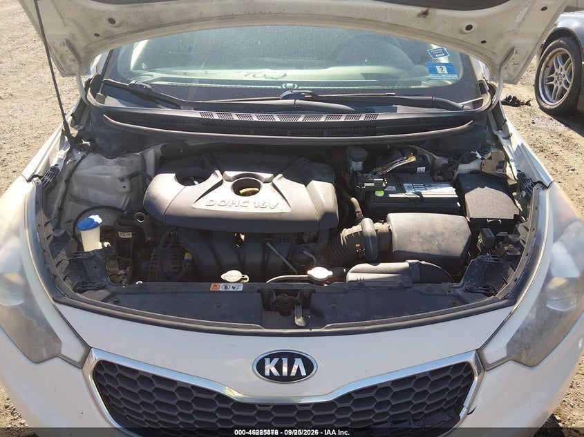 KIA FORTE 2015 VIN KNAFK4A66F5392666