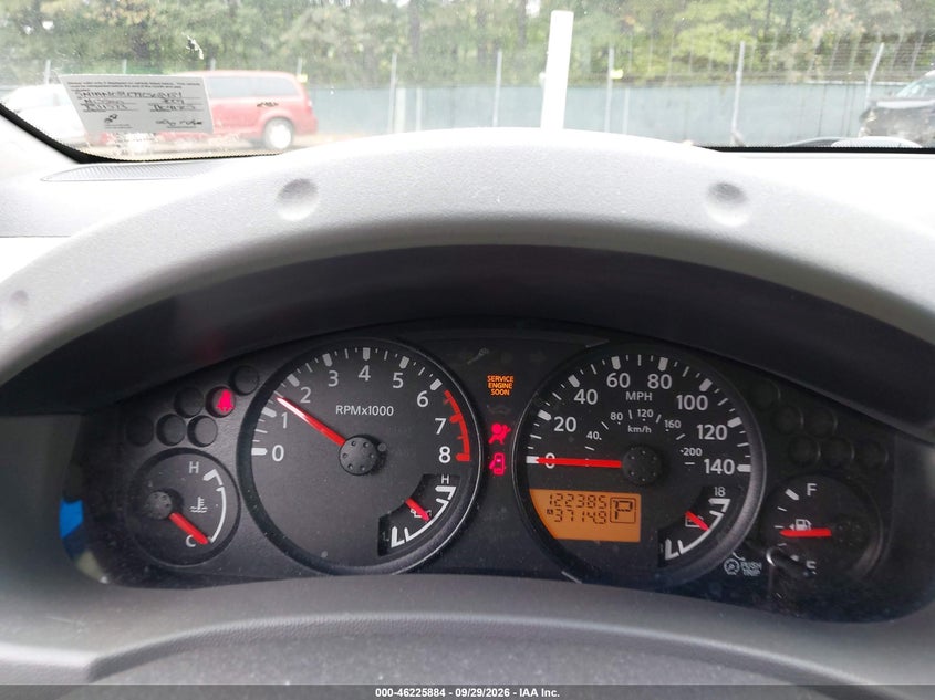 NISSAN XTERRA 2009 VIN 5N1AN08U79C508454