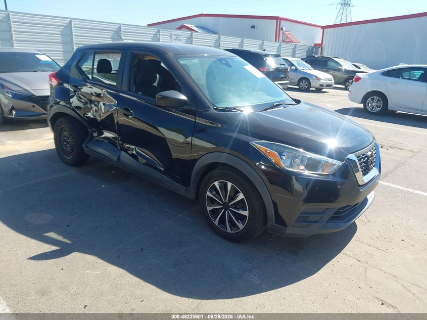 Vin: 3n1cp5bvxll508839, lot: 46725889, nissan kicks s xtronic cvt 20201