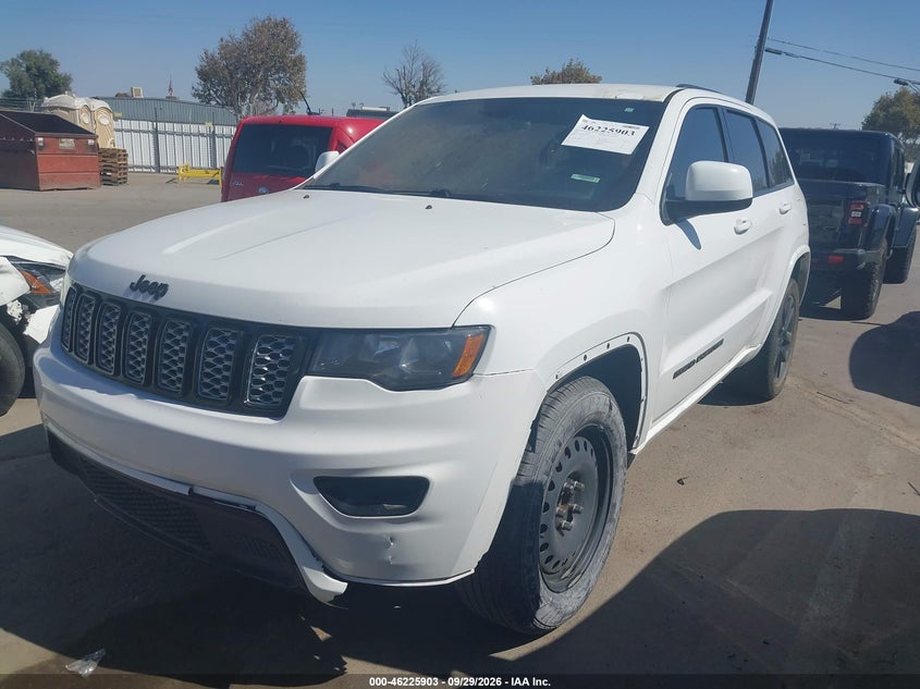 Vin: 1c4rjeag9hc813392, lot: 46725891, jeep grand cherokee altitude 4x2 20172