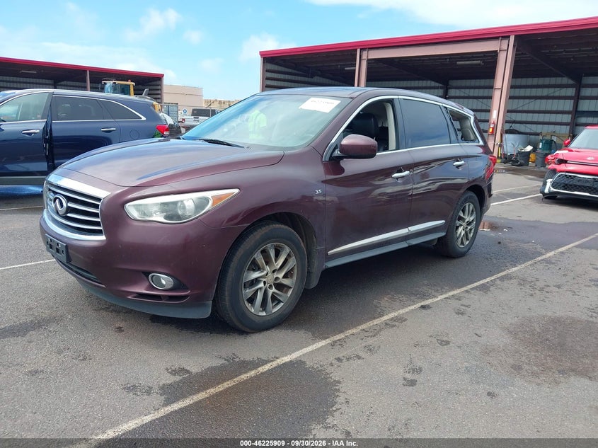 2015 Infiniti Qx60, Удар сзади, IAAI, VIN 5N1AL0MM5FC520965 — фото 2