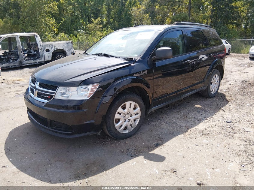 Vin: 3c4pdcab6ht670140, lot: 46725899, dodge journey se 20172