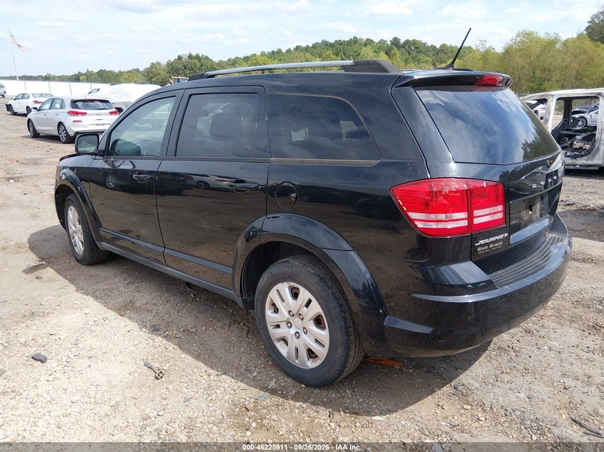 Vin: 3c4pdcab6ht670140, lot: 46725899, dodge journey se 20173