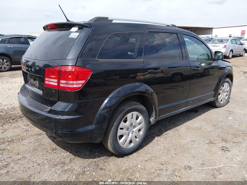 Vin: 3c4pdcab6ht670140, lot: 46725899, dodge journey se 20174