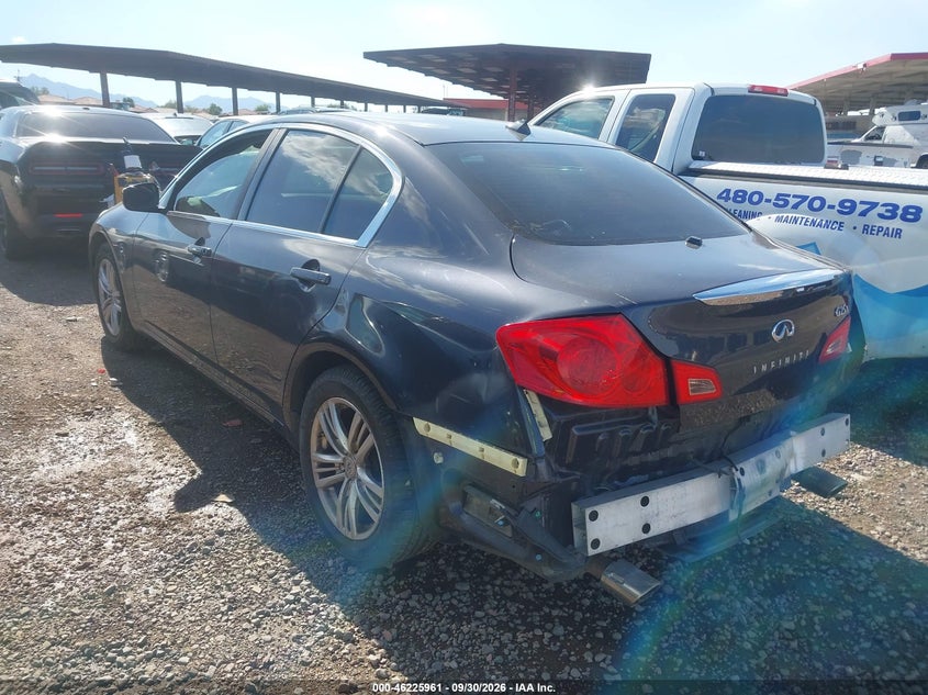 Vin: jn1dv6ar3cm731170, lot: 46725949, infiniti g25x 20123
