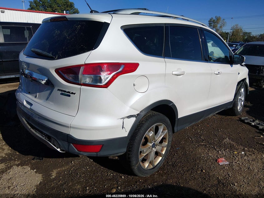 Vin: 1fmcu9j95eue36535, lot: 46725977, ford escape titanium 20144