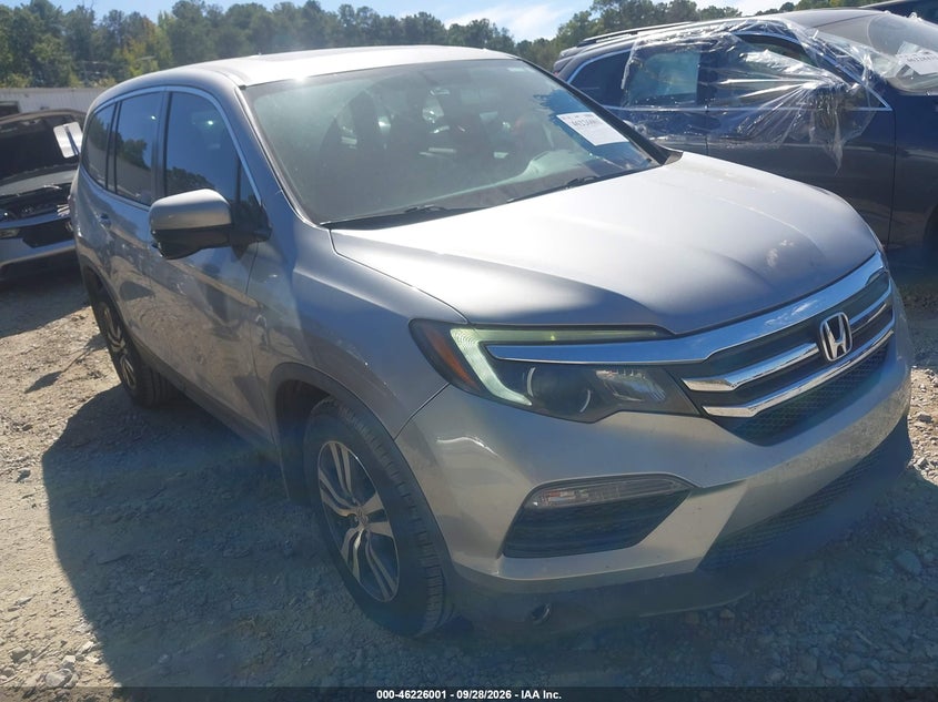 Vin: 5fnyf5h55jb006801, lot: 46725989, honda pilot ex-l 2018 img_1