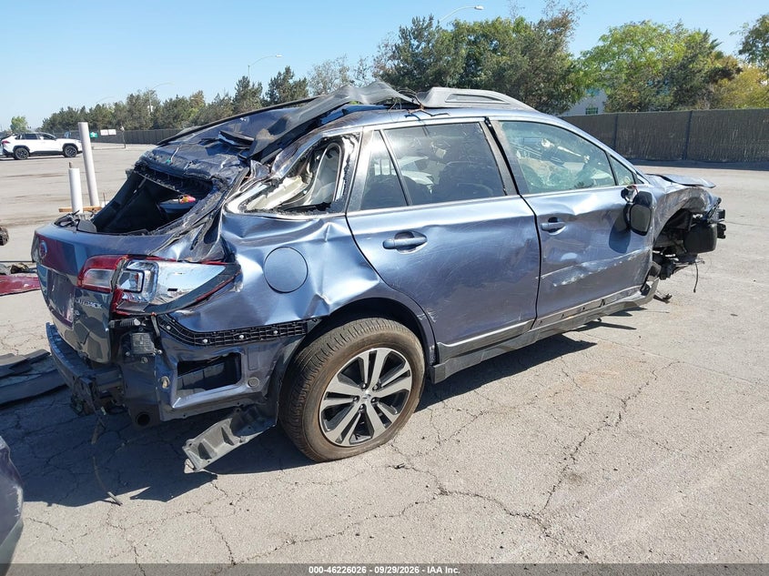 Vin: 4s4bsanc8j3256426, lot: 46726014, subaru outback 2.5i limited 20184