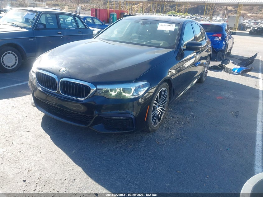 Vin: wbaja5c53kbx88038, lot: 46726039, bmw 530i 20192