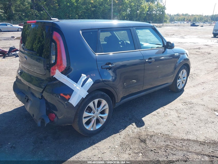 Vin: kndjp3a54f7182667, lot: 46726057, kia soul + 20154