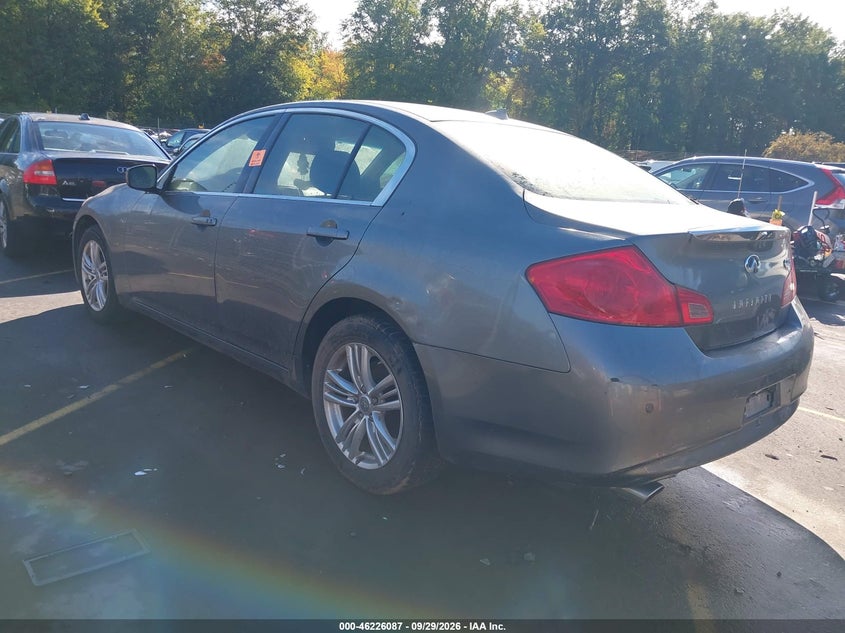 Vin: jn1cv6ar5dm357335, lot: 46726075, infiniti g37x 20133