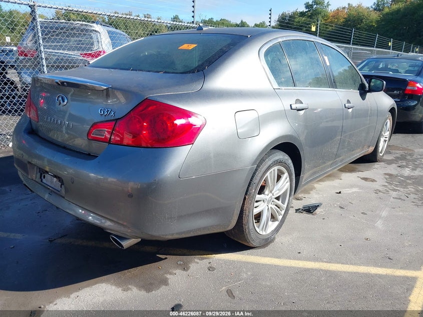 Vin: jn1cv6ar5dm357335, lot: 46726075, infiniti g37x 20134