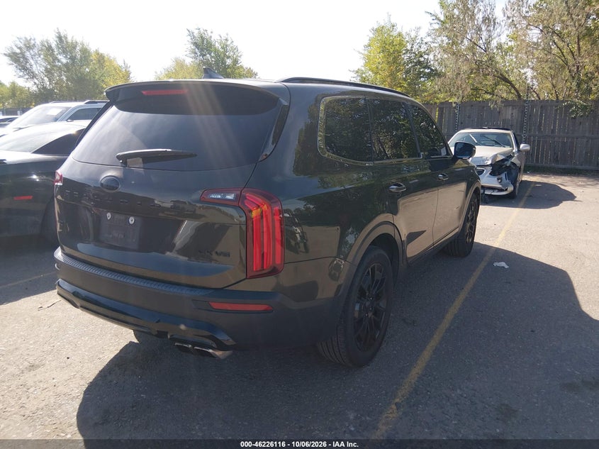 Vin: 5xyp3dhc3mg112433, lot: 46726104, kia telluride ex 20214
