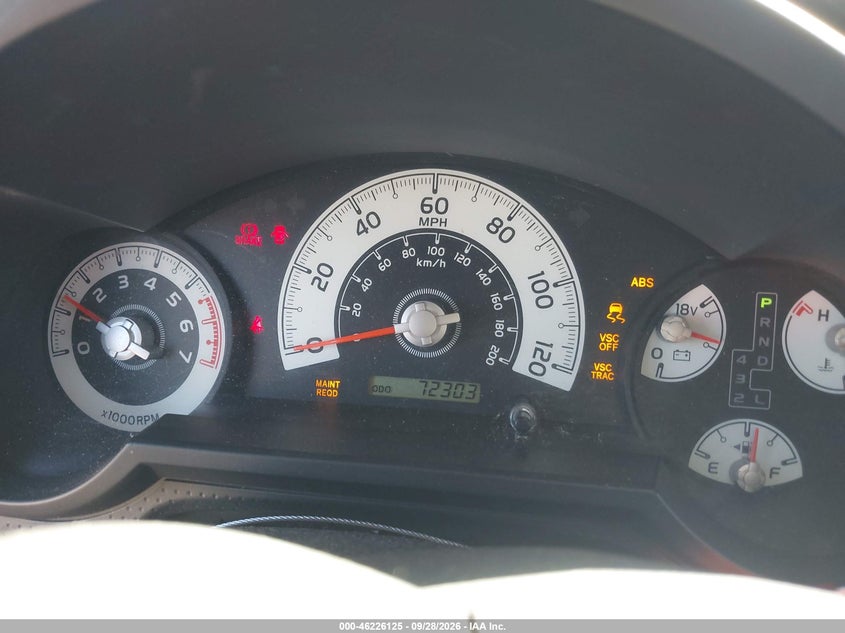 TOYOTA FJ CRUISER 2007 VIN JTEBU11F970043103