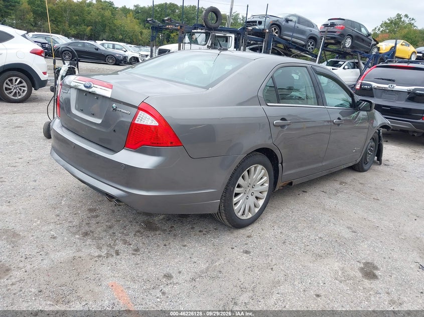 FORD FUSION HYBRID 2010 VIN 3FADP0L36AR288746