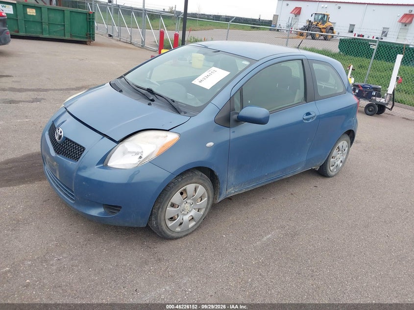 TOYOTA YARIS 2008 VIN JTDJT923085149143