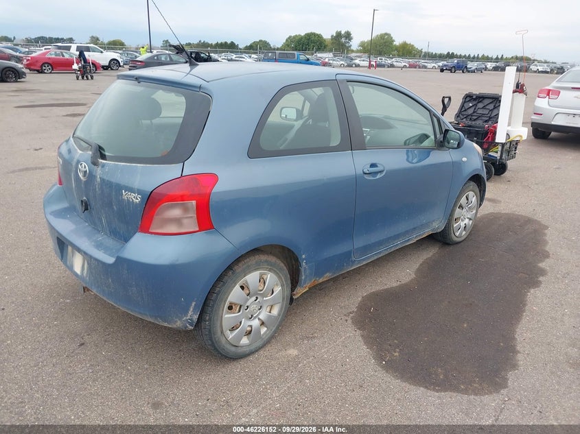 TOYOTA YARIS 2008 VIN JTDJT923085149143