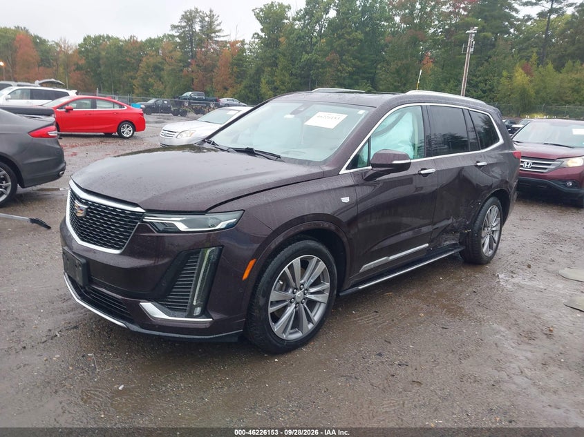 Vin: 1gykpdrs3lz133474, lot: 46726141, cadillac xt6 awd premium luxury 20202