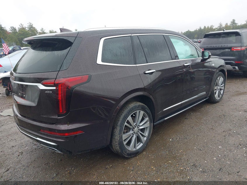 Vin: 1gykpdrs3lz133474, lot: 46726141, cadillac xt6 awd premium luxury 20204