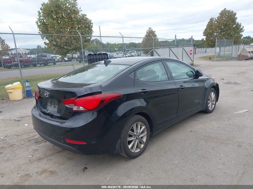 HYUNDAI ELANTRA 2016 VIN 5NPDH4AE9GH728912