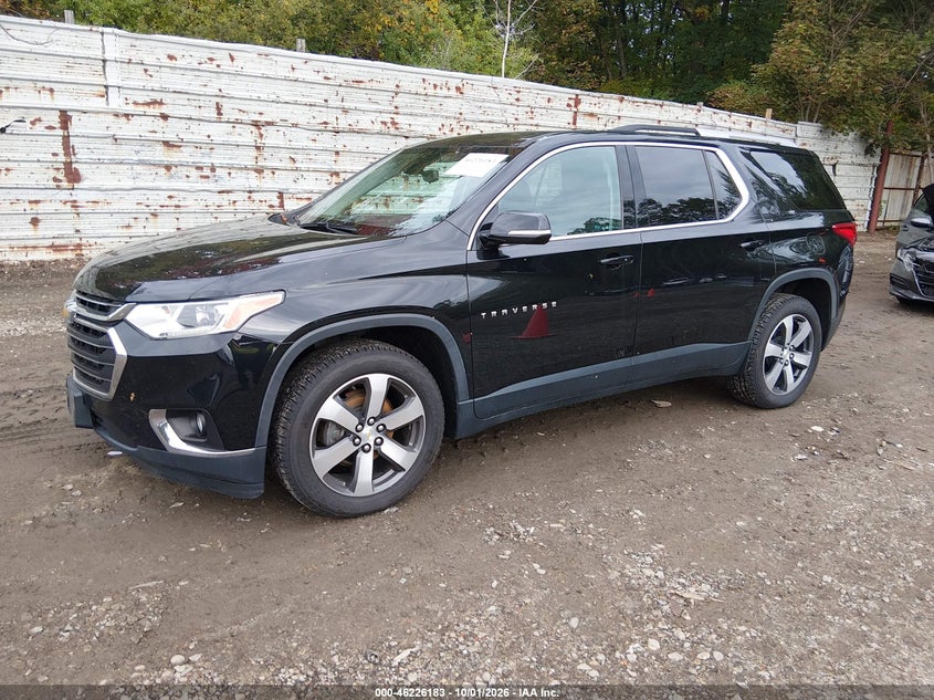 Vin: 1gnevhkw5jj240560, lot: 46726171, chevrolet traverse 3lt 20182