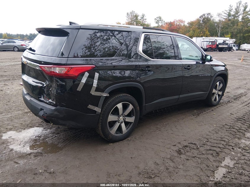 Vin: 1gnevhkw5jj240560, lot: 46726171, chevrolet traverse 3lt 20184