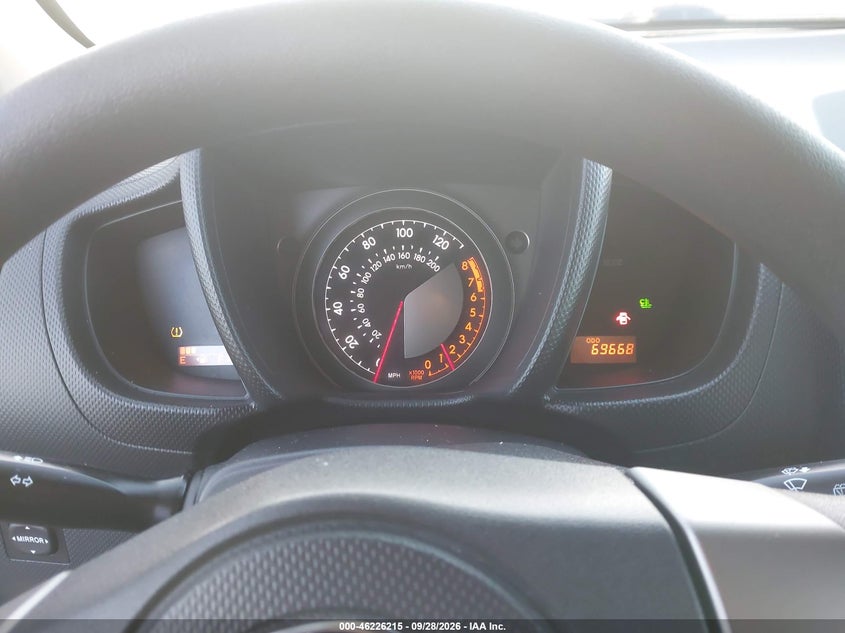 SCION XD 2012 VIN JTKKU4B44C1018674