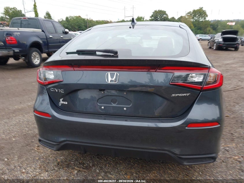 HONDA CIVIC SEDAN 2025 VIN 19XFL2H8XSE035565