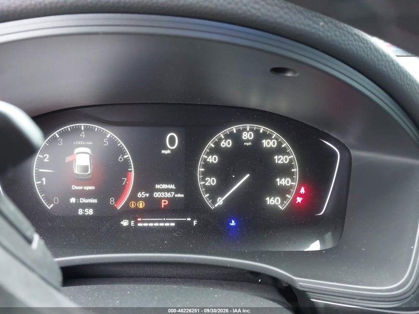HONDA CIVIC SEDAN 2025 VIN 19XFL2H8XSE035565