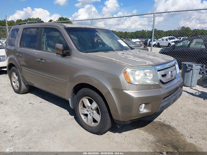 Vin: 5fnyf3h44ab004274, lot: 46726243, honda pilot ex 20101