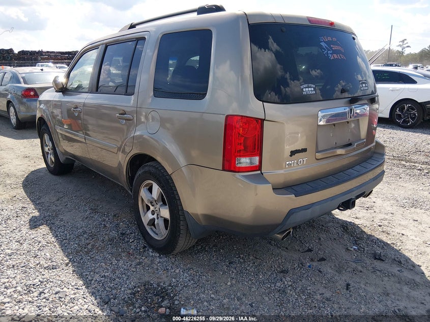 Vin: 5fnyf3h44ab004274, lot: 46726243, honda pilot ex 20103