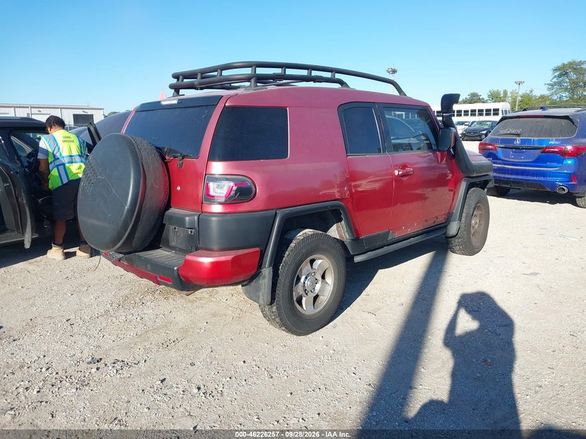 TOYOTA FJ CRUISER 2008 VIN JTEBU11F68K042612