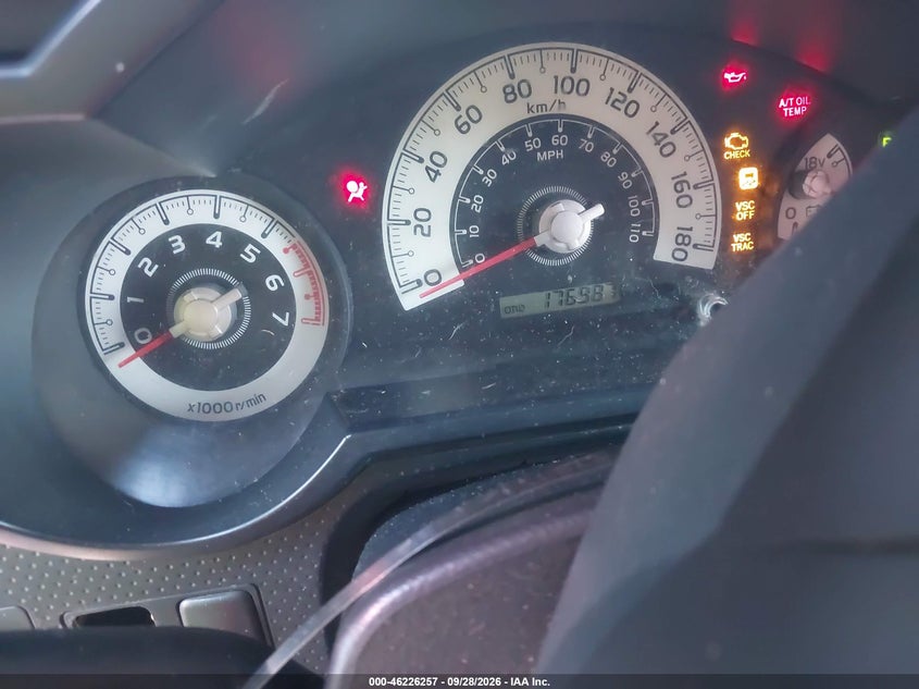 TOYOTA FJ CRUISER 2008 VIN JTEBU11F68K042612