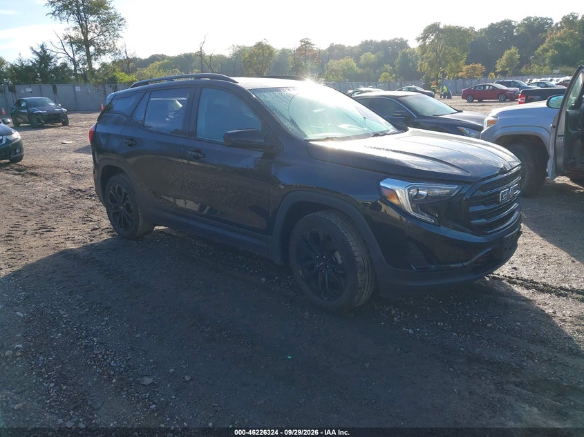 Vin: 3gkalmev8ml382590, lot: 46726312, gmc terrain fwd sle 20211