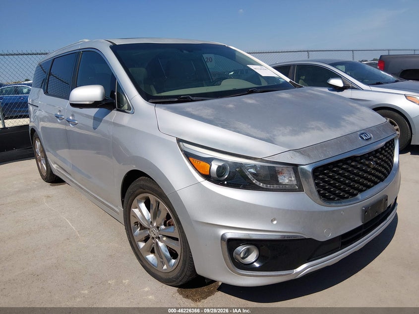 2016 KIA SEDONA auction photo 1