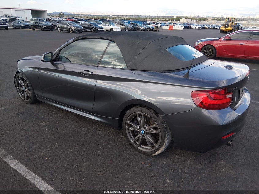 Vin: wba1m5c5xgv326542, lot: 46726358, bmw m235i xdrive 20163