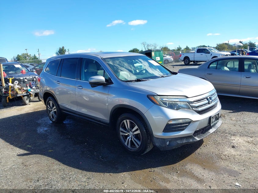 Vin: 5fnyf6h79gb031359, lot: 46726367, honda pilot ex-l 20161
