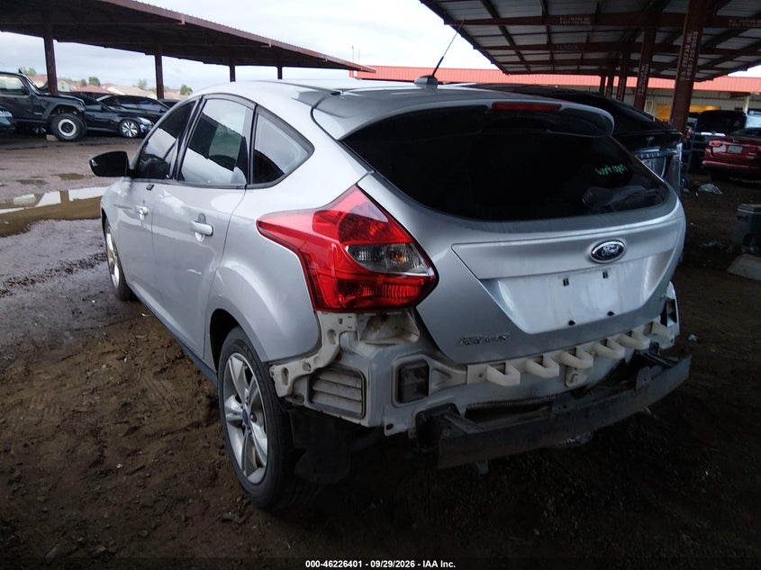 Vin: 1fadp3k21el186253, lot: 46726389, ford focus se 20143