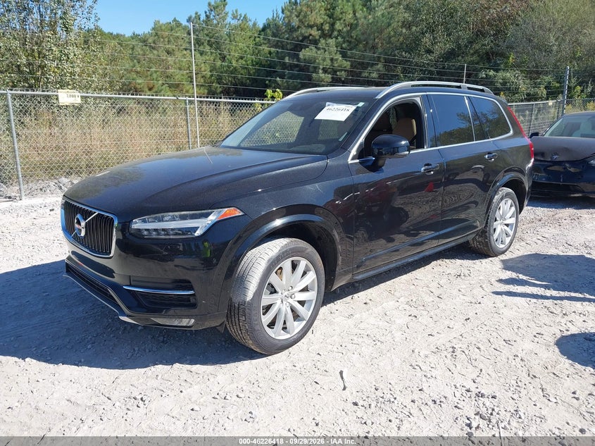 Vin: yv4a22pk7g1078942, lot: 46726406, volvo xc90 t6 momentum 20162