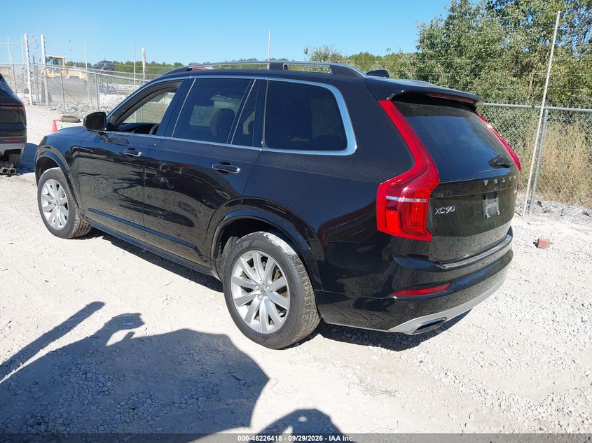 Vin: yv4a22pk7g1078942, lot: 46726406, volvo xc90 t6 momentum 20163