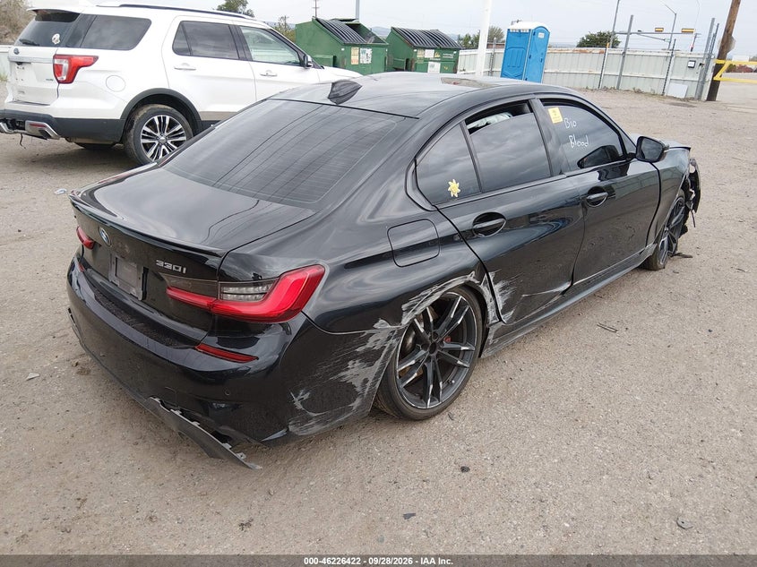 Vin: 3mw5r7j09m8b62513, lot: 46726410, bmw 330i xdrive 20214
