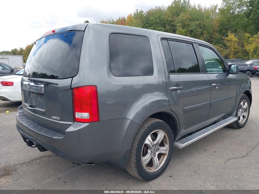 HONDA PILOT 2012 VIN 5FNYF4H77CB044822