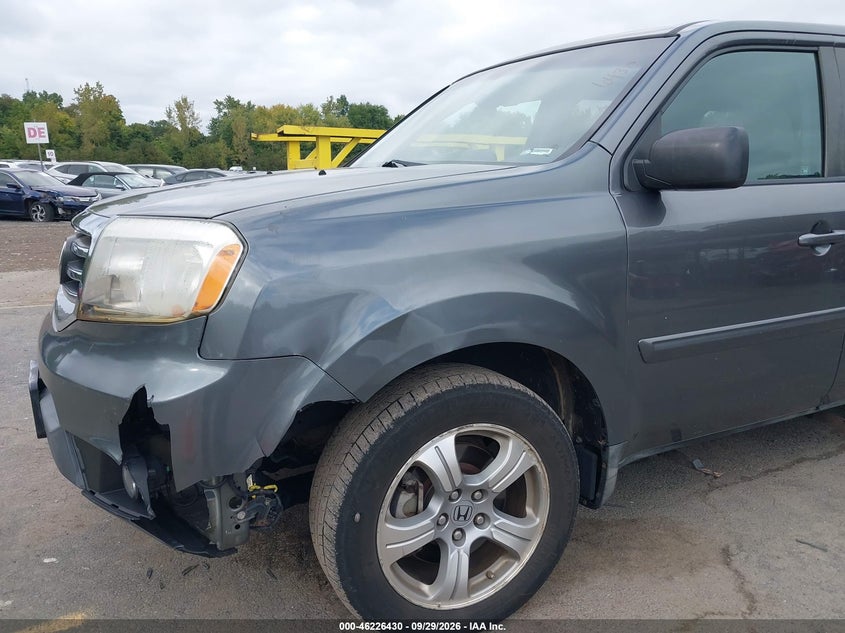 HONDA PILOT 2012 VIN 5FNYF4H77CB044822